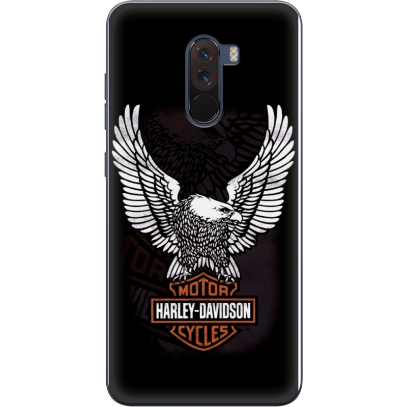 Чехол Uprint Xiaomi Pocophone F1 Harley Davidson and eagle