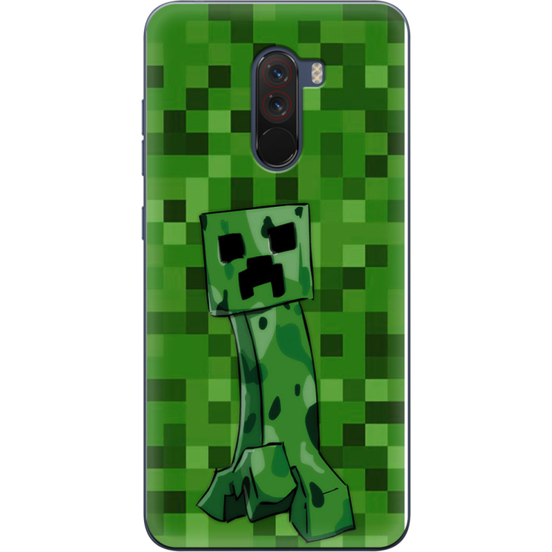 Чехол Uprint Xiaomi Pocophone F1 Minecraft Creeper