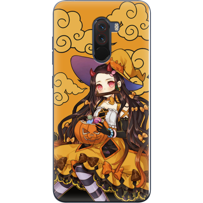 Чехол Uprint Xiaomi Pocophone F1 Kamado Nezuko Halloween