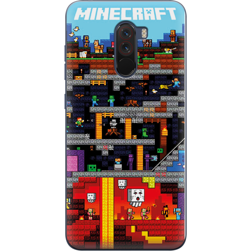 Чехол Uprint Xiaomi Pocophone F1 Minecraft Lode Runner