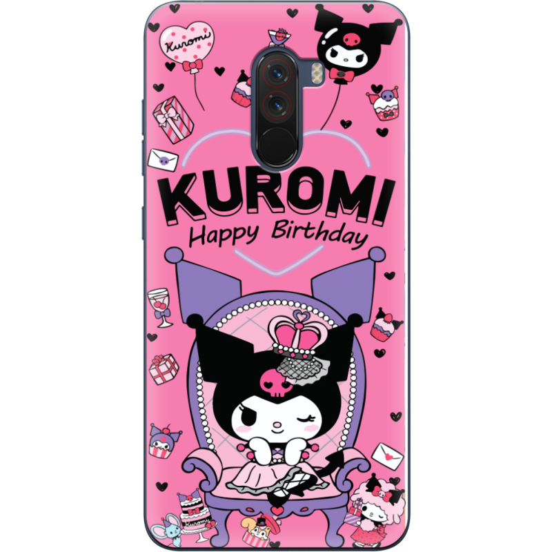 Чехол Uprint Xiaomi Pocophone F1 День народження Kuromi