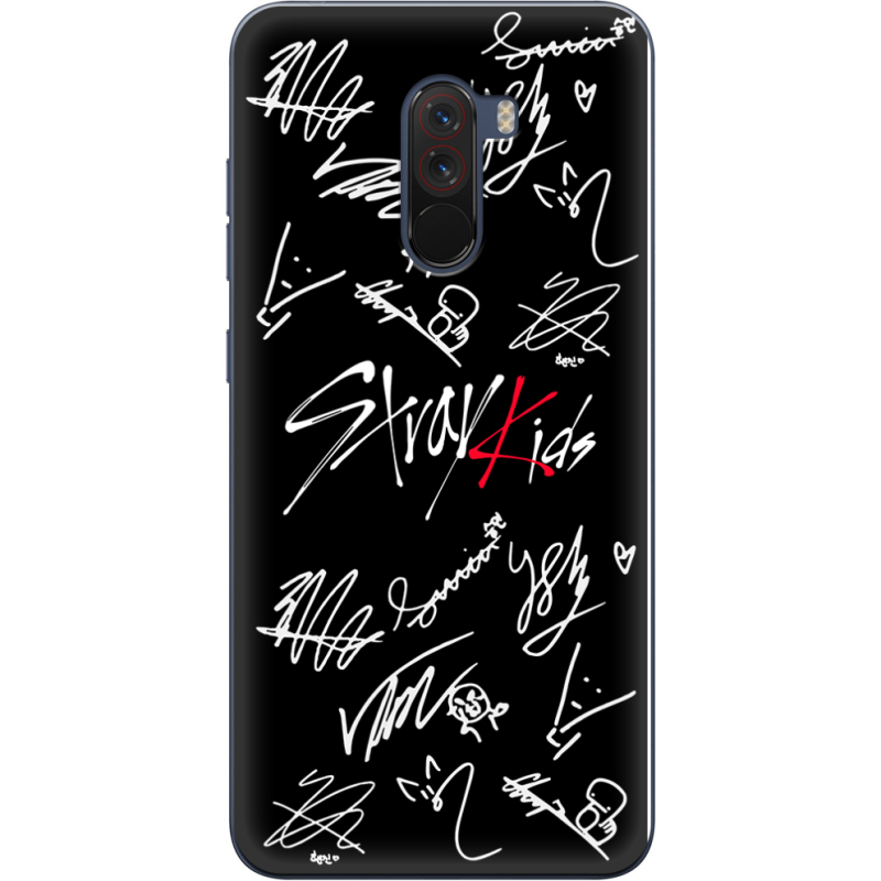 Чехол Uprint Xiaomi Pocophone F1 Stray Kids автограф