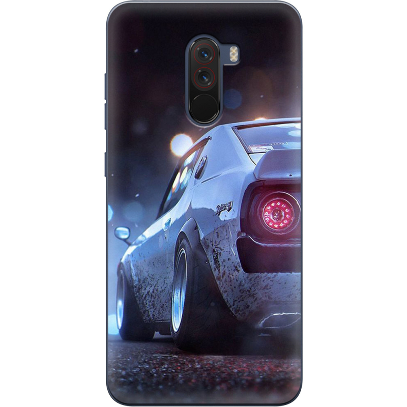 Чехол Uprint Xiaomi Pocophone F1 Silver Car