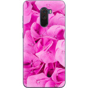 Чехол Uprint Xiaomi Pocophone F1 Pink Flowers