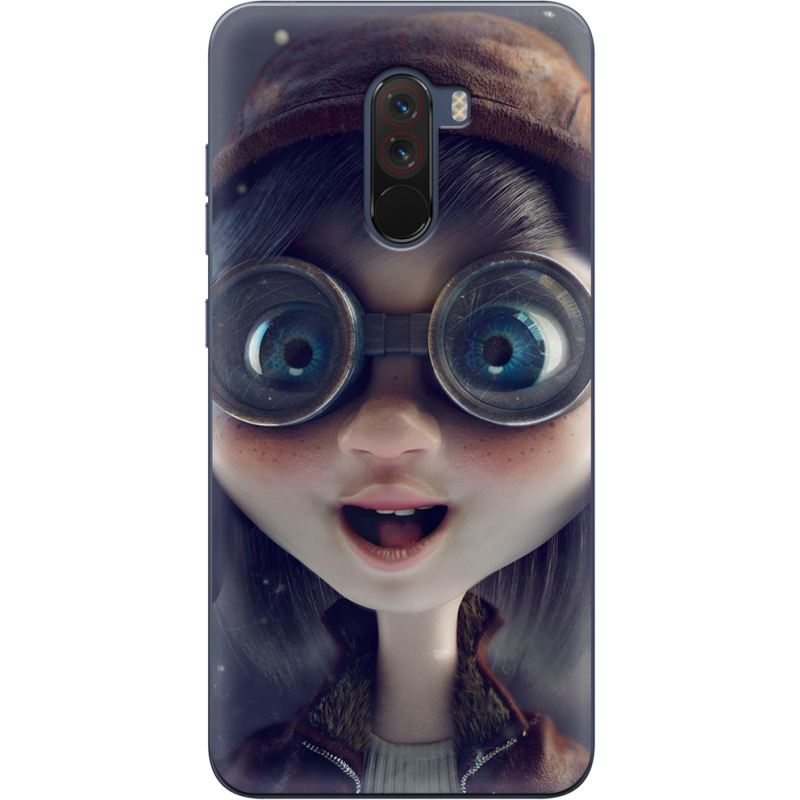 Чехол Uprint Xiaomi Pocophone F1 Blue Eyes