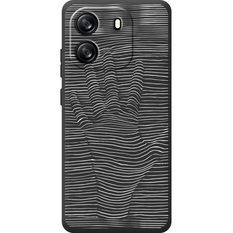 Чорний чохол BoxFace Blackview Oscal Flat 1C Optical Hand