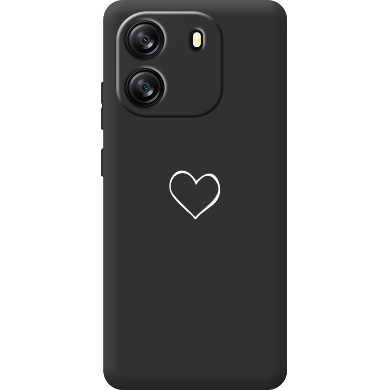 Чорний чохол BoxFace Blackview Oscal Flat 1C My Heart