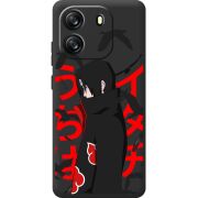 Чорний чохол BoxFace Blackview Oscal Flat 1C Учиха Итачи