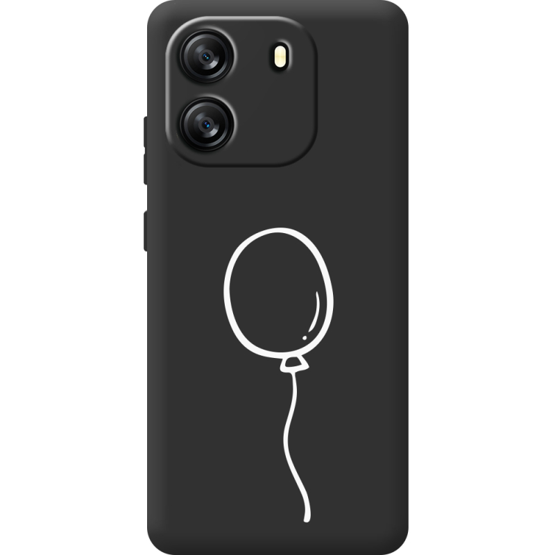 Чорний чохол BoxFace Blackview Oscal Flat 1C Balloon