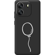 Чорний чохол BoxFace Blackview Oscal Flat 1C Balloon