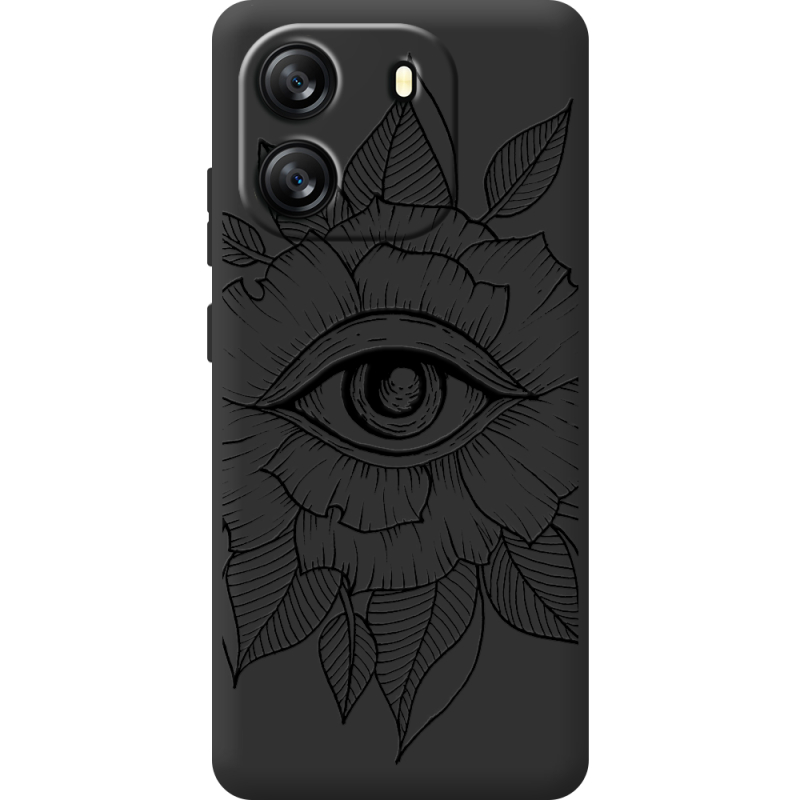 Чорний чохол BoxFace Blackview Oscal Flat 1C Eye