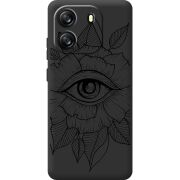 Чорний чохол BoxFace Blackview Oscal Flat 1C Eye