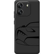 Чорний чохол BoxFace Blackview Oscal Flat 1C Sportcar