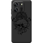 Чорний чохол BoxFace Blackview Oscal Flat 1C 