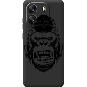 Чорний чохол BoxFace Blackview Oscal Flat 1C Gorilla