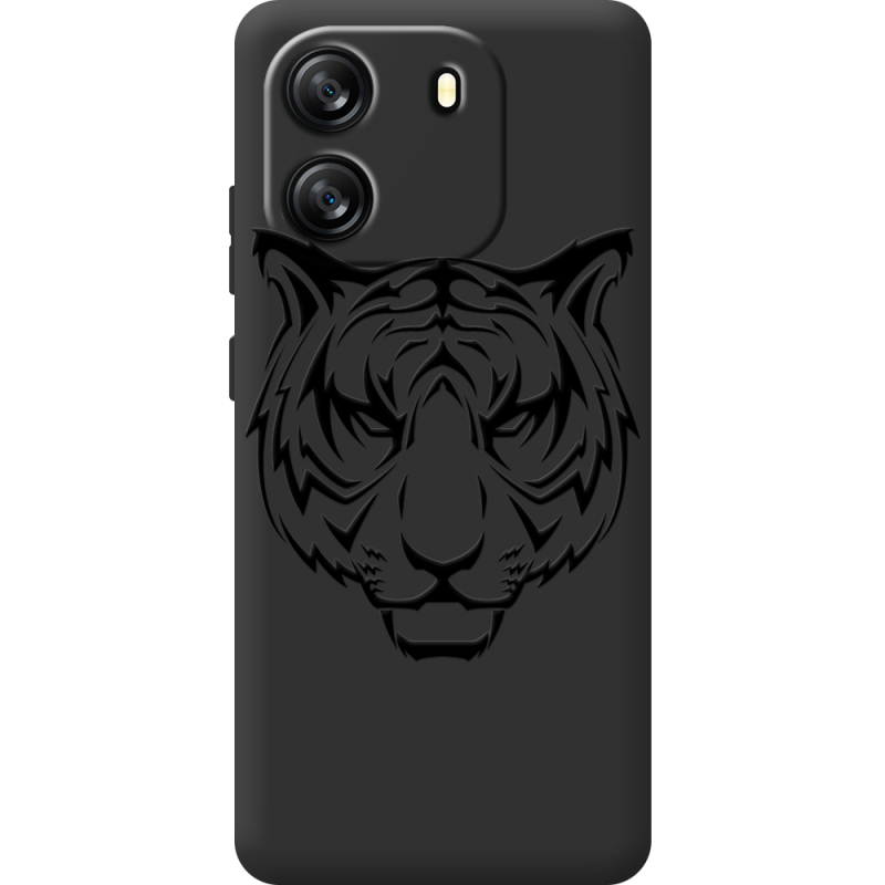 Чорний чохол BoxFace Blackview Oscal Flat 1C Tiger