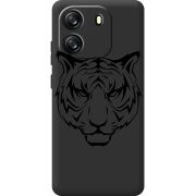 Чорний чохол BoxFace Blackview Oscal Flat 1C Tiger