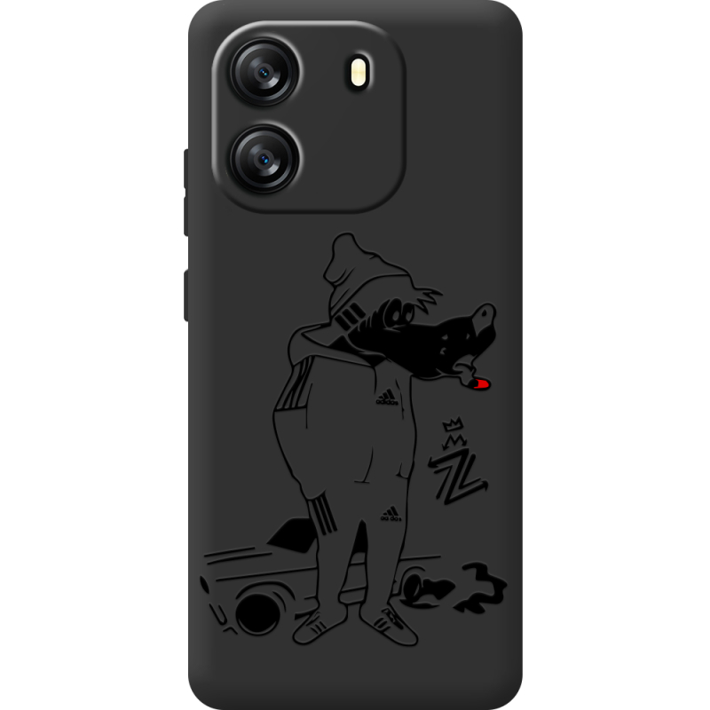 Чорний чохол BoxFace Blackview Oscal Flat 1C 