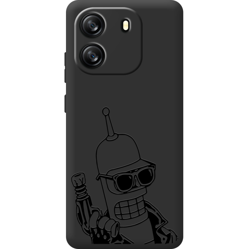 Чорний чохол BoxFace Blackview Oscal Flat 1C 