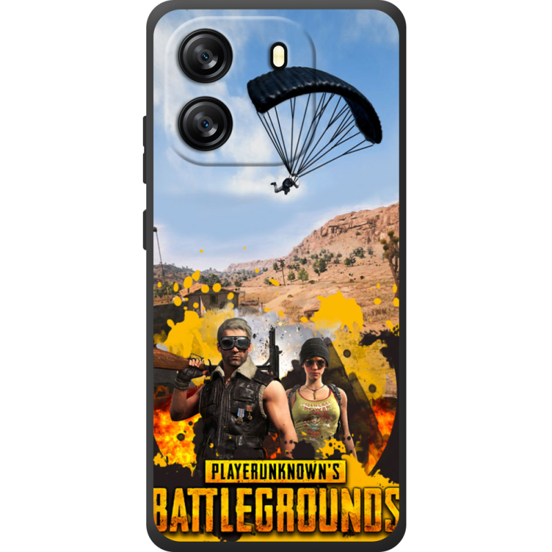 Чохол BoxFace Blackview Wave 6C Pubg parachute