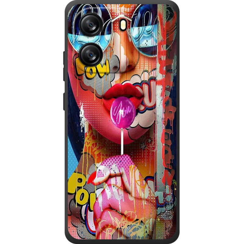 Чохол BoxFace Blackview Wave 6C Colorful Girl