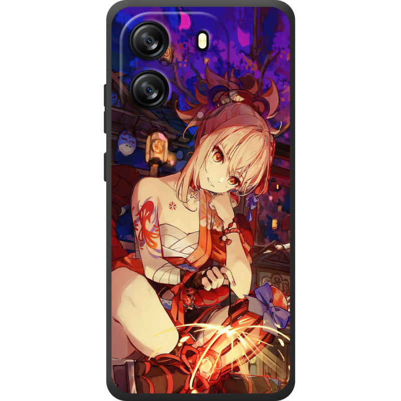 Чохол BoxFace Blackview Wave 6C Genshin Ёимия с огоньком