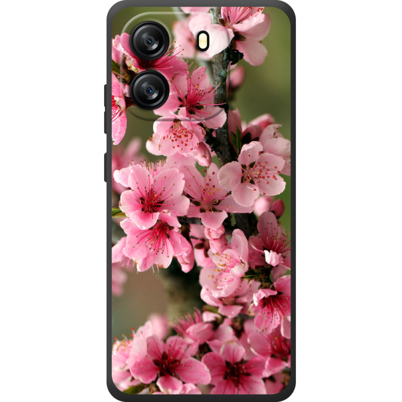 Чохол BoxFace Blackview Wave 6C Вишневые Цветы