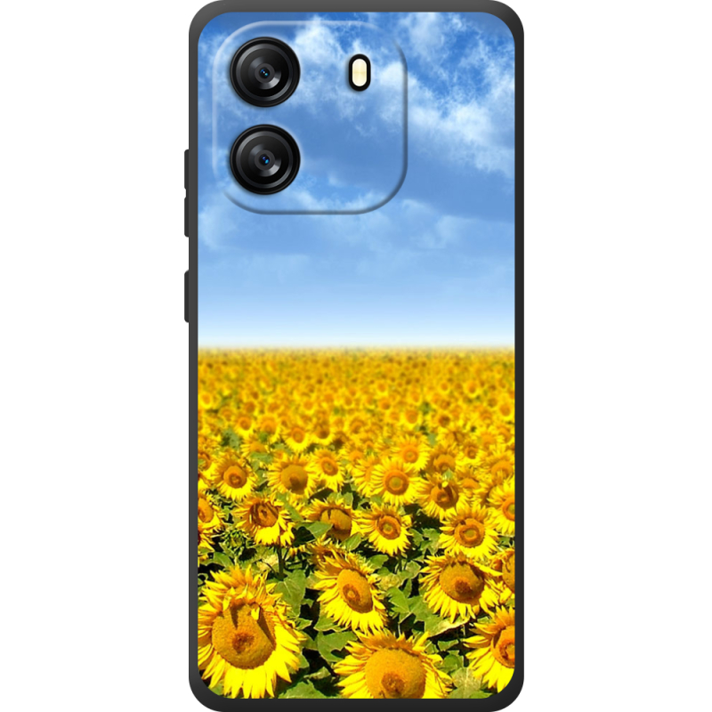 Чохол BoxFace Blackview Wave 6C Подсолнухи