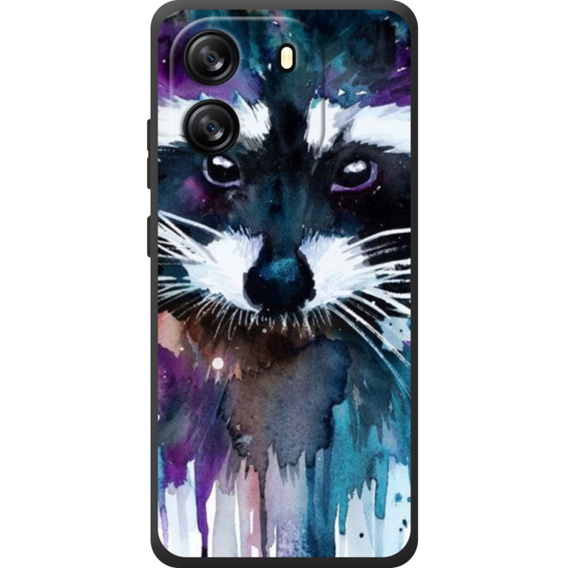 Чохол BoxFace Blackview Wave 6C Акварельный енот