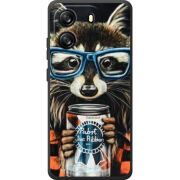 Чохол BoxFace Blackview Wave 6C Енот с банкой