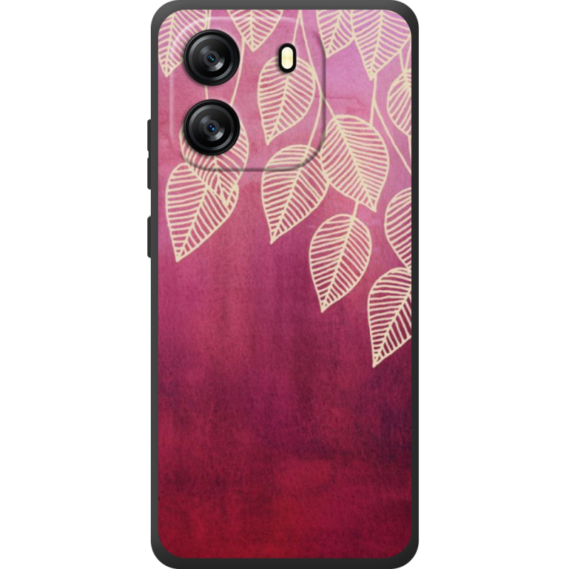 Чохол BoxFace Blackview Wave 6C Gold Leaves