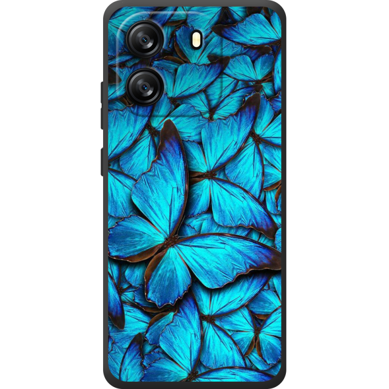 Чохол BoxFace Blackview Wave 6C лазурные бабочки