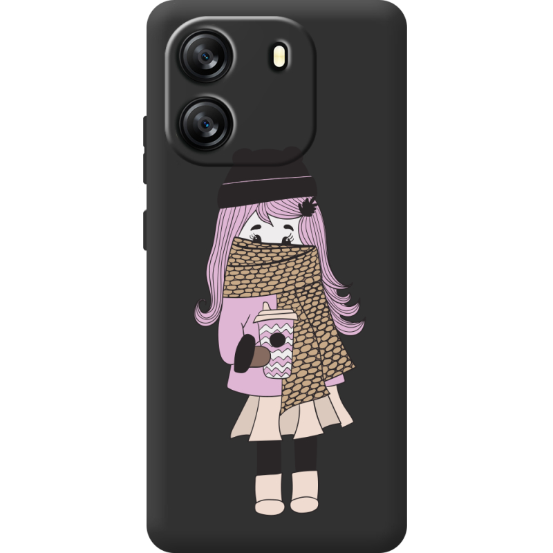 Прозорий чохол BoxFace Blackview Wave 6C Winter Morning Girl