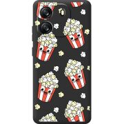 Прозорий чохол BoxFace Blackview Wave 6C с 3D-глазками Popcorn