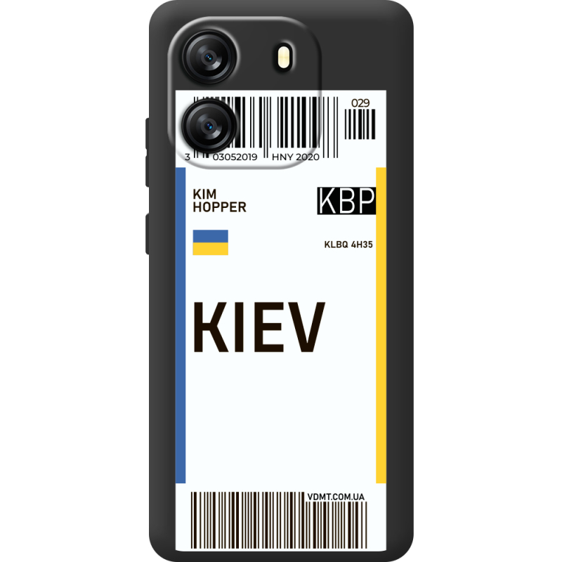 Прозорий чохол BoxFace Blackview Wave 6C Ticket Kiev
