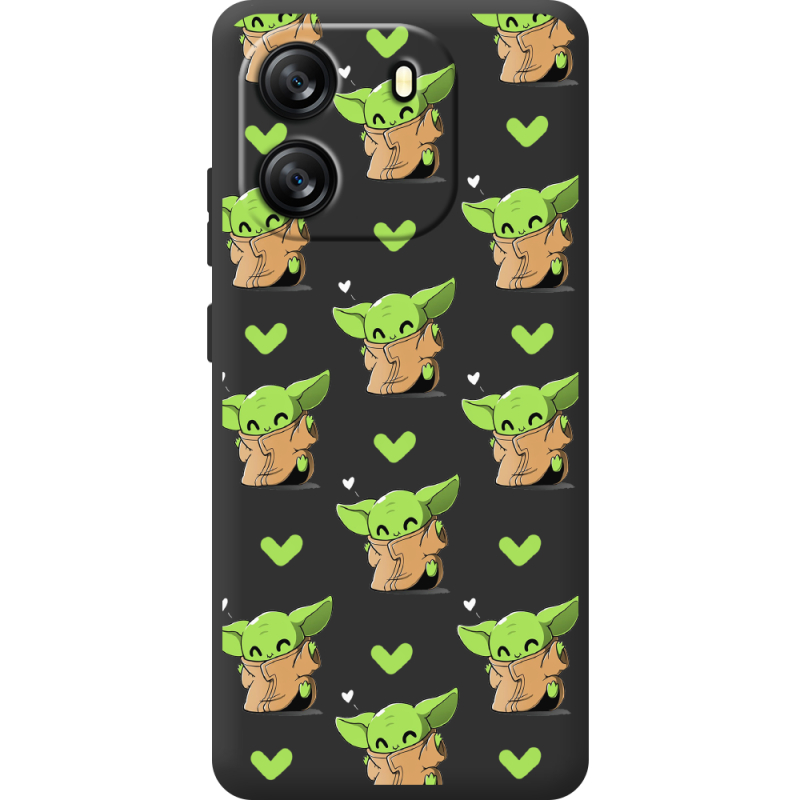 Прозорий чохол BoxFace Blackview Wave 6C Pattern Baby Yoda