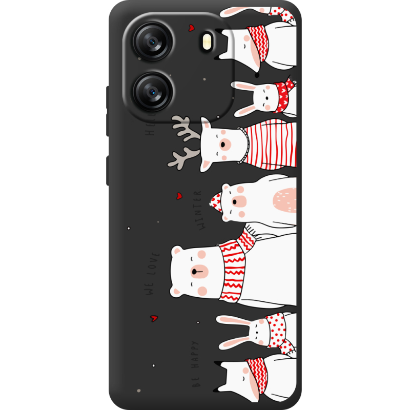 Прозорий чохол BoxFace Blackview Wave 6C The Friendly Beasts