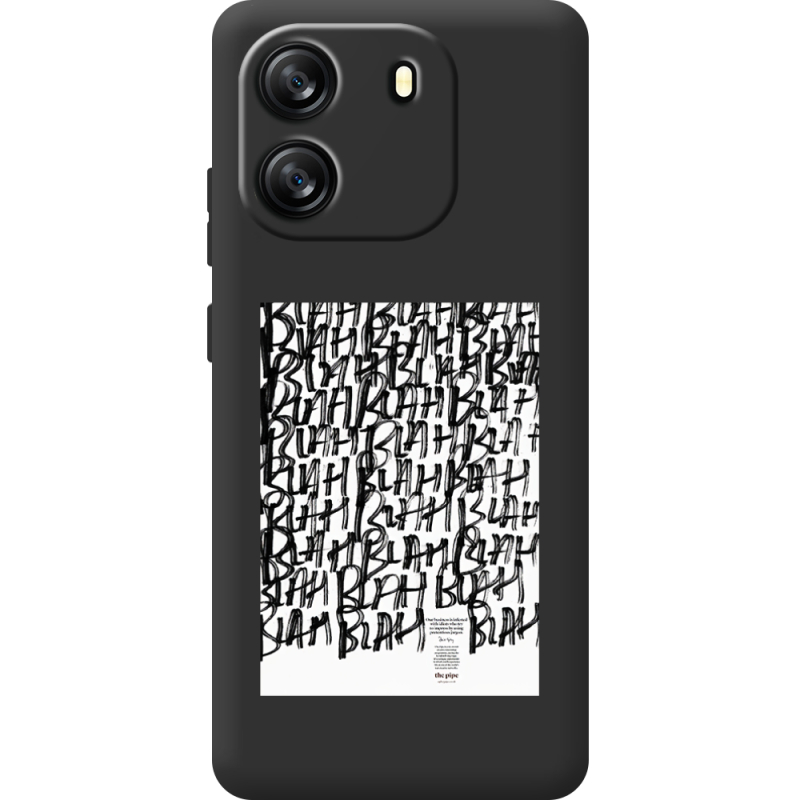 Прозорий чохол BoxFace Blackview Wave 6C Blah Blah