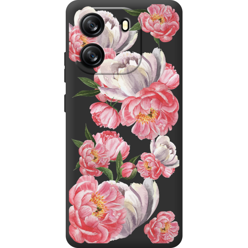 Прозорий чохол BoxFace Blackview Wave 6C Peony Watercolor Style
