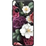 Прозорий чохол BoxFace Blackview Wave 6C Floral Dark Dreams