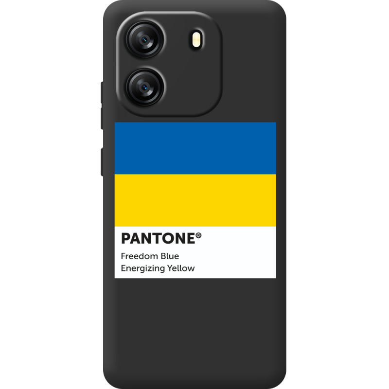 Прозорий чохол BoxFace Blackview Wave 6C Pantone вільний синій