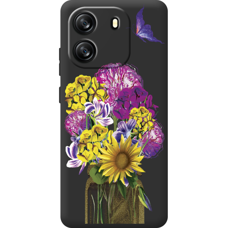 Прозорий чохол BoxFace Blackview Wave 6C My Bouquet