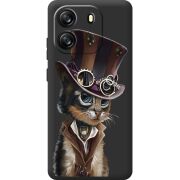 Прозорий чохол BoxFace Blackview Wave 6C Steampunk Cat
