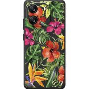 Прозорий чохол BoxFace Blackview Wave 6C Tropical Flowers