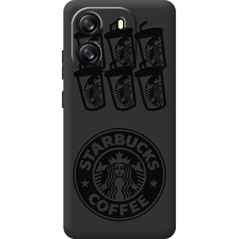 Чорний чохол BoxFace Blackview Wave 6C Black Coffee