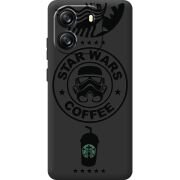 Чорний чохол BoxFace Blackview Wave 6C Dark Coffee