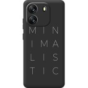 Чорний чохол BoxFace Blackview Wave 6C Minimalistic