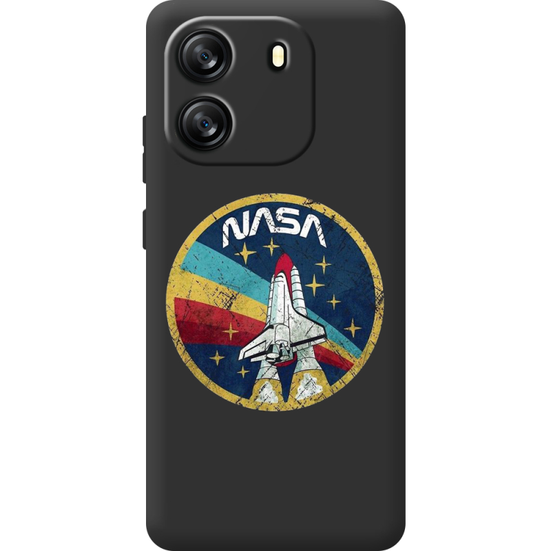 Чорний чохол BoxFace Blackview Wave 6C NASA