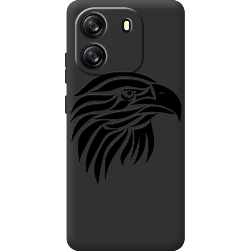 Чорний чохол BoxFace Blackview Wave 6C Eagle