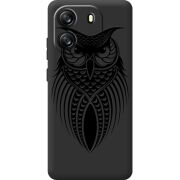 Чорний чохол BoxFace Blackview Wave 6C Owl